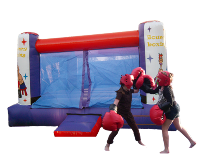 boxing ring bouncy castle